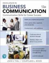 9780135192184-0135192188-Excellence in Business Communication [RENTAL EDITION]