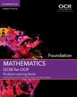 9781107450189-1107450187-GCSE Mathematics for OCR Foundation Problem-solving Book (GCSE Mathematics OCR)