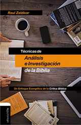 9788494462665-8494462660-Técnicas de análisis e investigación de la Biblia: Un enfoque evangélico de la crítica bíblica (Spanish Edition)