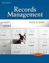 9781111705763-1111705763-Bundle: Records Management, 9th + CourseMaster Cengage Learning eBook Printed Access Card