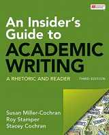 9781319334925-131933492X-An Insider's Guide to Academic Writing: A Rhetoric and Reader