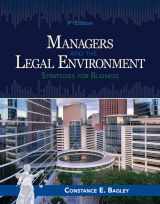 9781337555081-1337555088-Managers and the Legal Environment: Strategies for Business