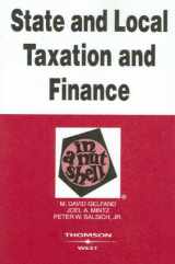 9780314183873-0314183876-State and Local Taxation and Finance in a Nutshell (Nutshells)