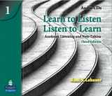 9780131361911-0131361910-Learn to Listen, Listen to Learn 1: Academic Listening and Note-Taking, Classroom Audio CD