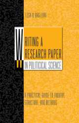 9780495092629-0495092622-Writing a Research Paper in Political Science: A Practical Guide To Inquiry, Structure, and Methods