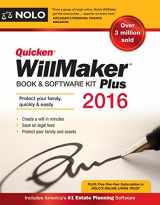 9781413322002-141332200X-Quicken Willmaker Plus 2016 Edition: Book & Software Kit