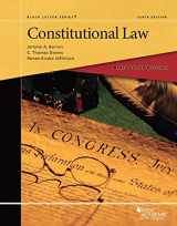 9781685611675-1685611672-Black Letter Outline on Constitutional Law (Black Letter Outlines)
