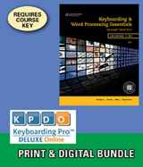 9781285576329-1285576322-Bundle: Keyboarding and Word Processing Essentials, Lessons 1-55, 19th +Keyboarding Pro DELUXE Online Lessons 1-55, 1 term (6 month) Printed Access Card