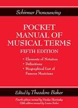 9781849381765-1849381763-Schirmer Pronouncing Pocket Manual of Musical Terms