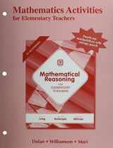 9780321915115-0321915119-Activity Manual for Mathematical Reasoning for Elementary Teachers