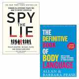 9789124143398-9124143391-Spy the Lie & Definitive Book Of Body Language 2 Books Collection Set