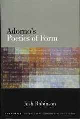 9781438469836-1438469837-Adorno's Poetics of Form (SUNY Series in Contemporary Continental Philosophy)