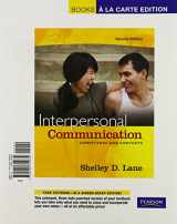 9780205755752-0205755755-Interpersonal Communication: Competence and Contexts, Books a la Carte Plus MyCommunicationLab (2nd Edition)