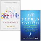 9789124078928-9124078921-Just Breathe Mastering Breathwork By Dan Brule & The Oxygen Advantage By Patrick McKeown 2 Books Collection Set