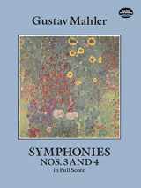 9780486261669-0486261662-Symphonies Nos. 3 and 4 in Full Score (Dover Orchestral Music Scores)