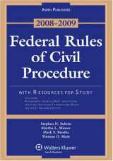 9780735572140-0735572143-Federal Rules of Civil Procedure 2008-2009 W/ Resources for Study