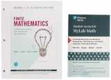 9780134862576-0134862570-Finite Mathematics for Business, Economics, Life Sciences, and Social Sciences, Books a la Carte, and MyLab Math with Pearson eText -- 24-Month Access Card Package