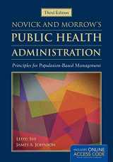 9781449688332-1449688330-Novick & Morrow's Public Health Administration: Principles for Population-Based Management