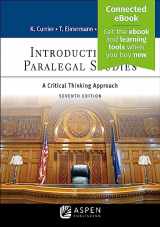 9781543808902-1543808905-Introduction to Paralegal Studies: A Critical Thinking Approach [Connected eBook] (Aspen Paralegal Series)