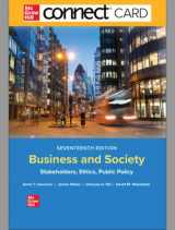 9781265909529-1265909520-Connect Access Card for Business and Society, 17th Edition