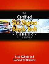9788174890528-8174890521-The Certified Six Sigma Black Belt Handbook, 3rd Edition, (With CD-ROM) [Hardcover] [Jan 01, 2017] Benbow and Kubiak