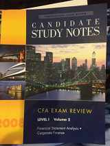 9780324660937-0324660936-Candidate Study Notes: CFA Exam Review, Level 1 : Financial Statement Analysis/Corporate Finance (Professional Exam Review)