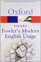 9780199232581-019923258X-Pocket Fowler's Modern English Usage (Oxford Quick Reference)
