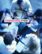 9780131246485-0131246488-Communicating at Work: Creating Messages that Get Results (4th Edition)
