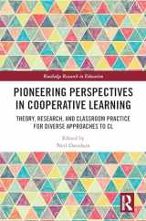 9780367618360-0367618362-Pioneering Perspectives in Cooperative Learning (Routledge Research in Education)