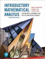 9780134141107-0134141105-Introductory Mathematical Analysis for Business, Economics, and the Life and Social Sciences, Fourteenth Edition, 14/e