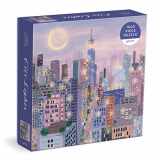 9780735371675-0735371679-Galison City Lights 1000 Piece Puzzle in a Square Box from Galison - 1000 Piece Puzzle for Adults, Beautiful Illustrations from Joy Laforme, Thick and Sturdy Pieces, Idea