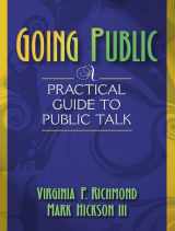 9780205322633-0205322638-Going Public: A Practical Guide to Public Talk