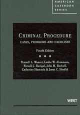 9780314910813-0314910816-Criminal Procedure: Cases, Problems and Exercises, 4th (American Casebooks)