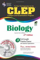 9780738608907-0738608904-CLEP Biology w/ CD-ROM (CLEP Test Preparation)
