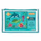 9780735331129-073533112X-Mudpuppy Under the Sea Pouch Puzzle, 12 Extra Thick Colorful Pieces, 14”x11” – Great for Kids Age 2-4 – Perfect for Travel – Helps Develop Hand-Eye Coordination - Packaged in Secure, Reusable Pouch