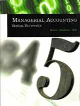 9780324417326-0324417322-Managerial Accounting: Boston University