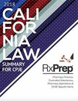 9780999192221-0999192221-RxPrep California Law Summary for CPJE