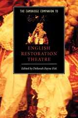 9780521588126-052158812X-The Cambridge Companion to English Restoration Theatre (Cambridge Companions to Literature)