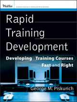 9780470399774-0470399775-Rapid Training Development: Developing Training Courses Fast and Right