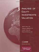 9780935015768-0935015760-Analysis of Equity Investments: Valuation