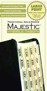 9781934770931-1934770930-Majestic Bible Tabs: Traditional Gold-Edged Large Print