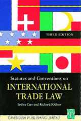 9781859415207-1859415202-Statutes & Conventions On International Trade