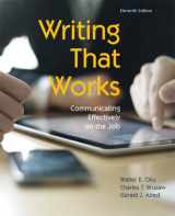 9781457611131-1457611139-Writing That Works: Communicating Effectively on the Job, 11th Edition