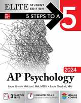 9781265272463-1265272468-5 Steps to a 5: AP Psychology 2024 Elite Student Edition