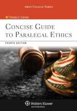 9781454808817-1454808810-Concise Guide to Paralegal Ethics (Aspen College Series)