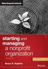 9781119380191-1119380197-Starting and Managing a Nonprofit Organization: A Legal Guide (Wiley Nonprofit Authority)