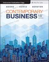 9781119498407-1119498406-Contemporary Business, 18th Edition Evaluation Copy