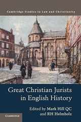 9781316638019-1316638014-Great Christian Jurists in English History (Law and Christianity)
