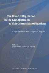 9789004171930-9004171932-The Rome II Regulation on the Law Applicable to Non-Contractual Obligations: A New International Litigation Regime
