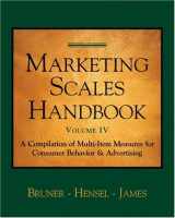 9781587992056-1587992051-Marketing Scales Handbook, Volume IV: Consumer Behavior (Marketing Scales Series)